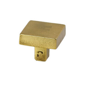 JOLIE CARRE meubelknop 30 Aged Gold 30x30x25 10 30