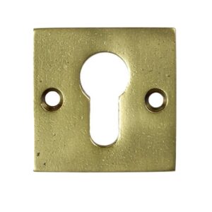 JOLIE sleutelplaat vierkant PZ Aged Gold 52x52x7