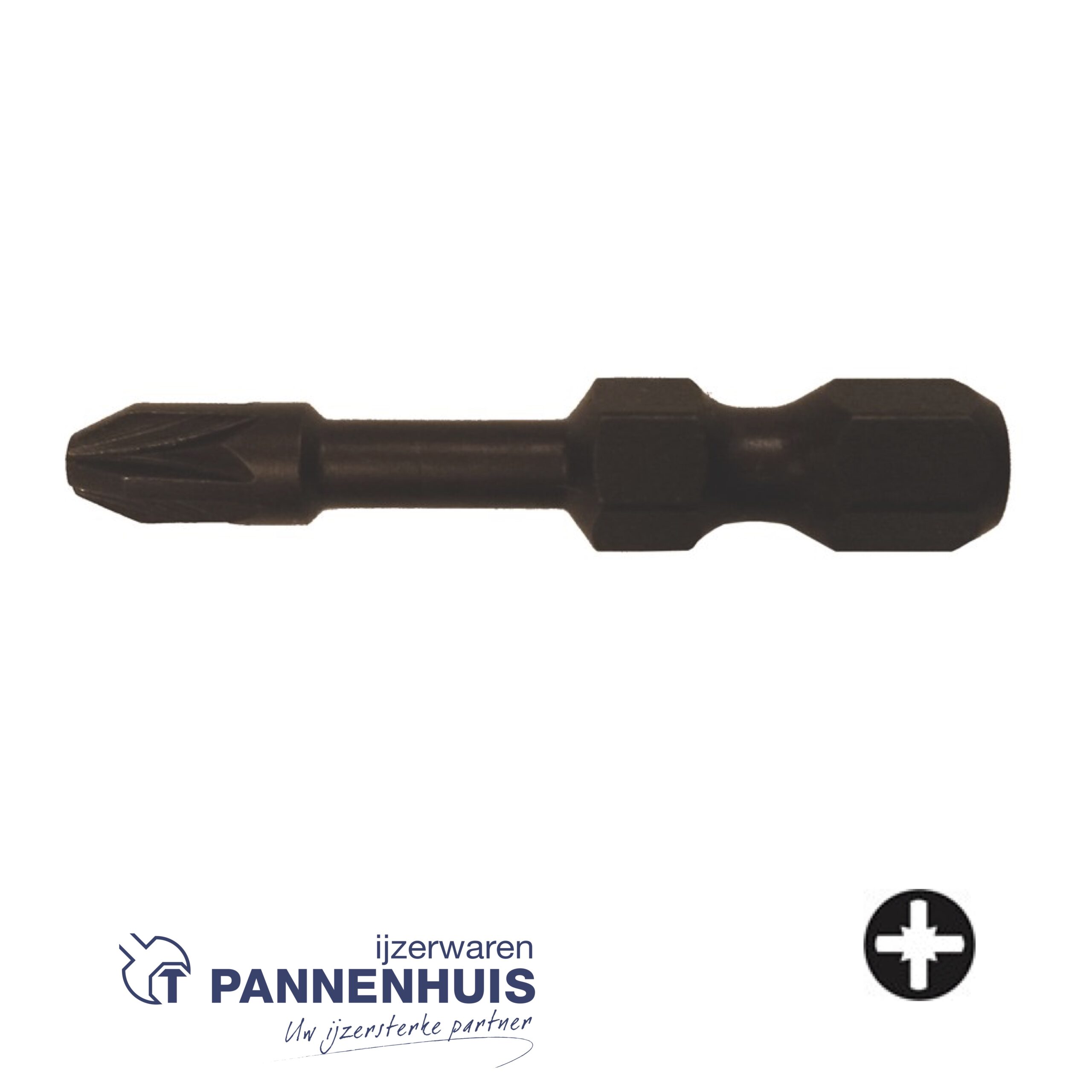 Ivana impactbit 1/4"x38mm PZ-3 3 stuks