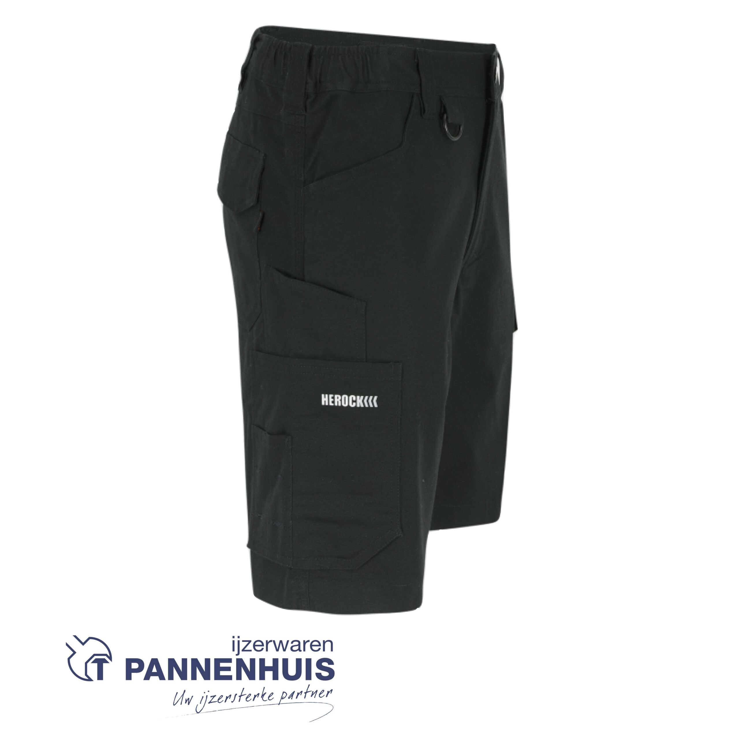 Herock BARGO bermuda Zwart 46 - Afbeelding 2