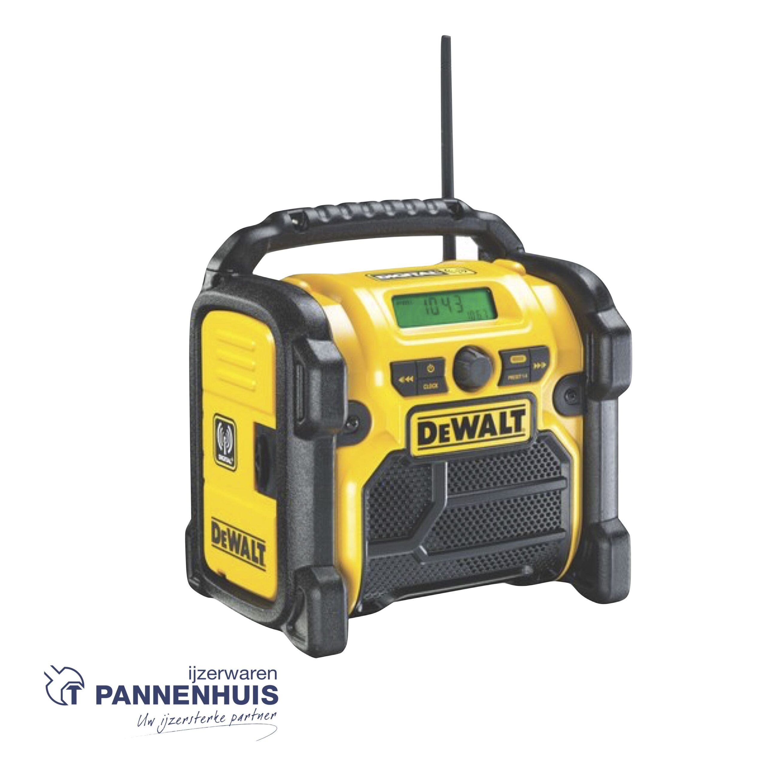 Dewalt DCR020 XR 10.8-18V Compact FM/DAB+ Radio - Afbeelding 2