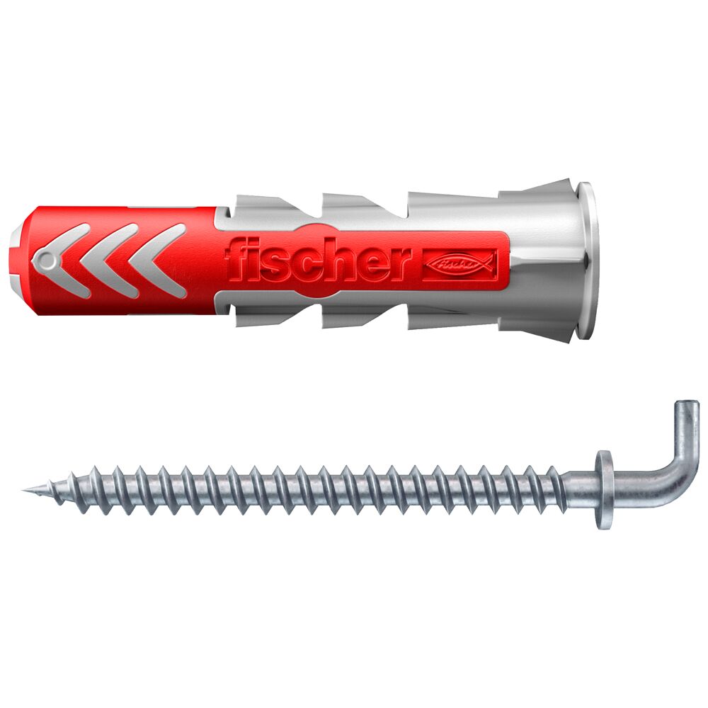 fischer DuoPower 10x50 met winkelhaak (blister)
