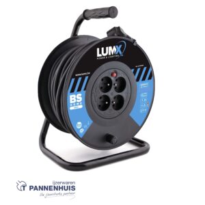 Lumx Kabelhaspel standaard 25 m - XPN  3G 1,5mm2
