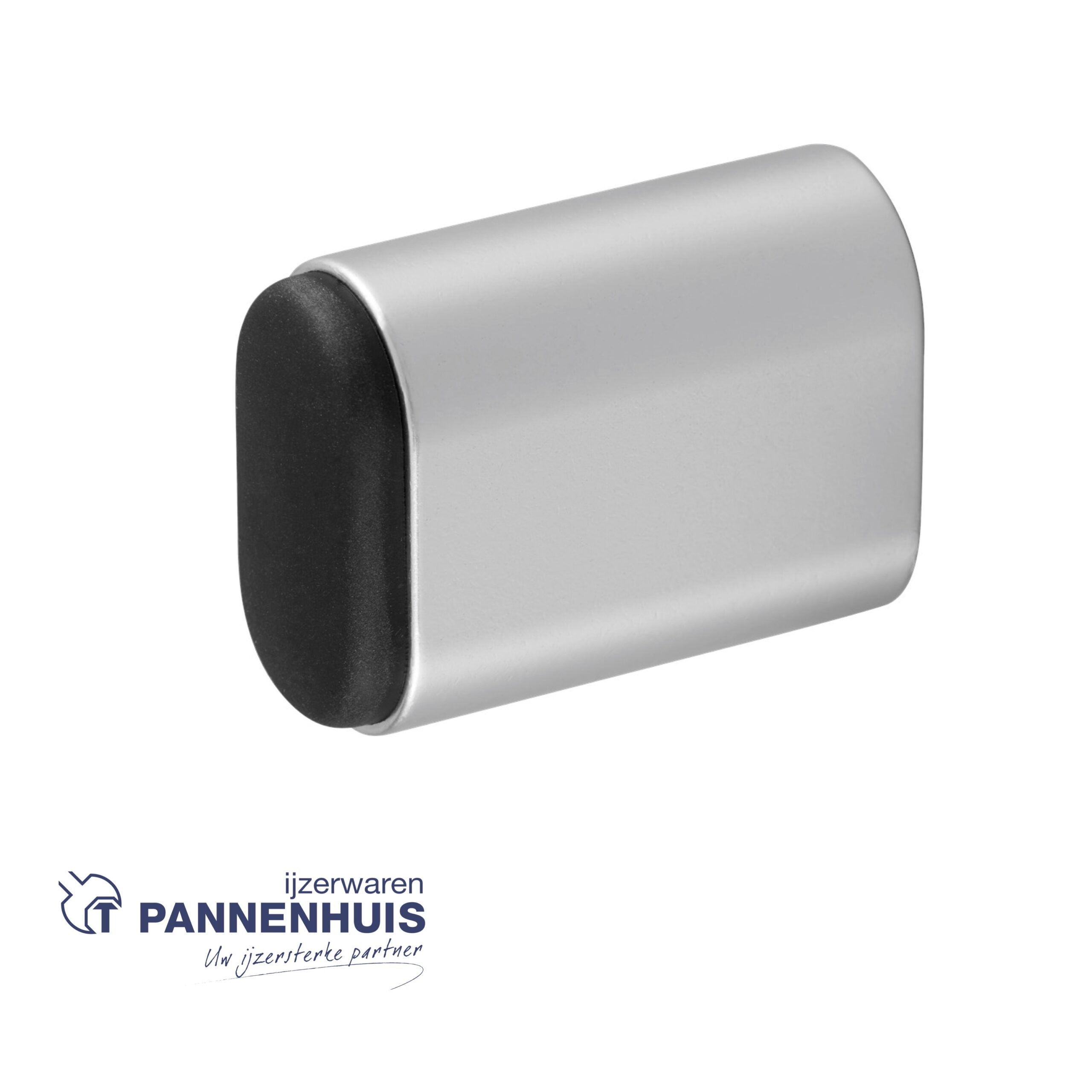 Ivana Deurbuffer wand, ovaal 45 mm Naturel (F1)