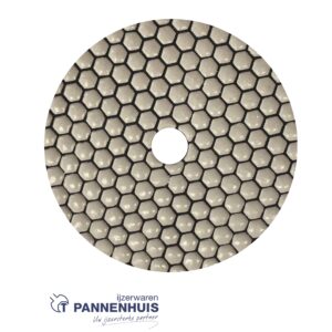 Carat Polijstpad BUFF White 125mm droog