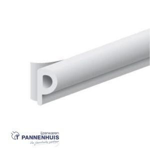 Ellenflex P zwart 2x 50 m (zelfklevende tochtstrip)