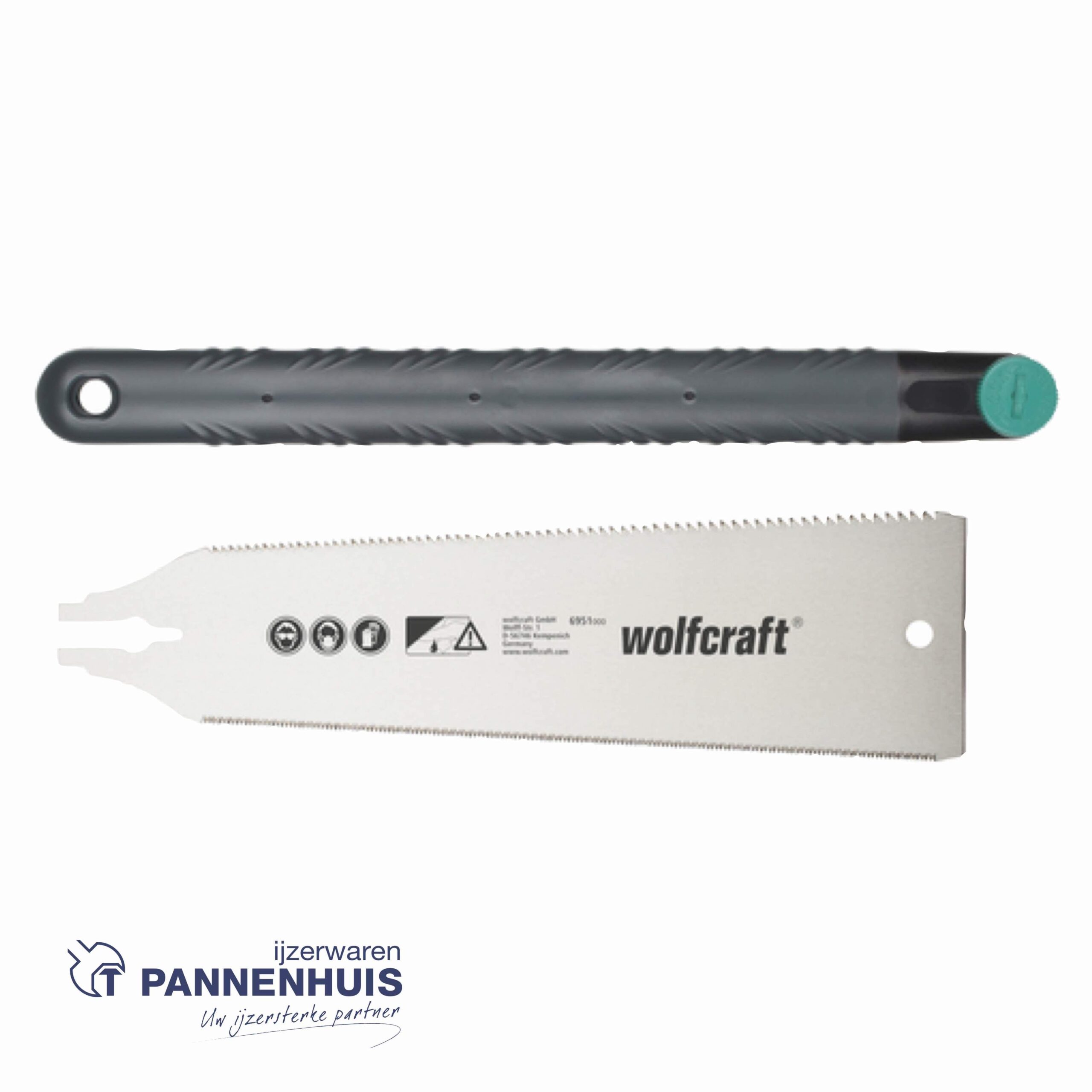 Wolfcraft Japanse zaag dubbelzijdige vertanding 240mm - Afbeelding 2