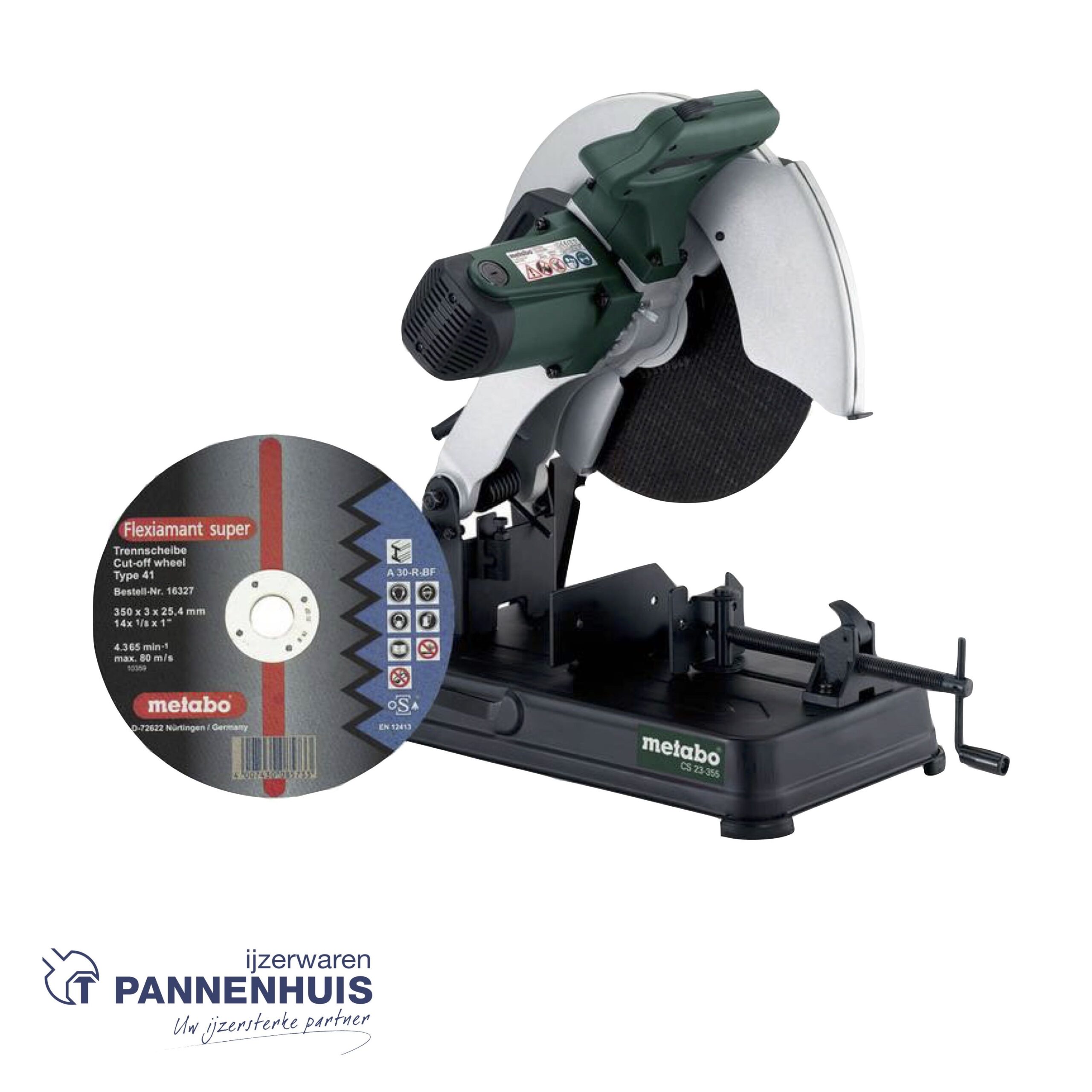 Metabo CS 23-355 Metaalzaag 2300 W 355 mm 25,4 mm