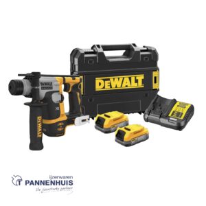 Dewalt DCH172E2T 18V XR Ultra Compact SDS-PLUS Combihamer 1.4J - 2x POWERSTACK + TSTAK