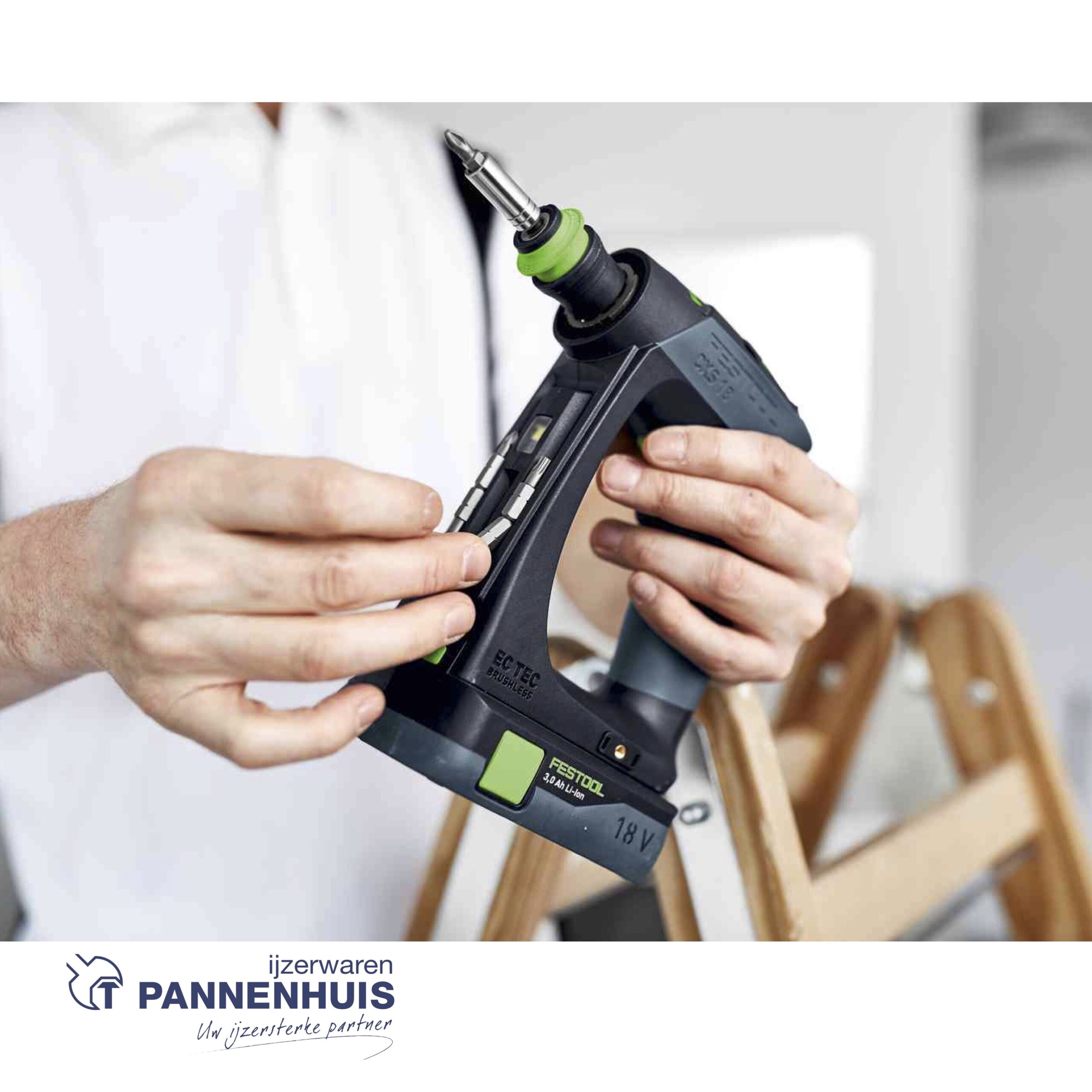 Festool Accu schroefboormachine CXS 18-Basic-Set - Afbeelding 3