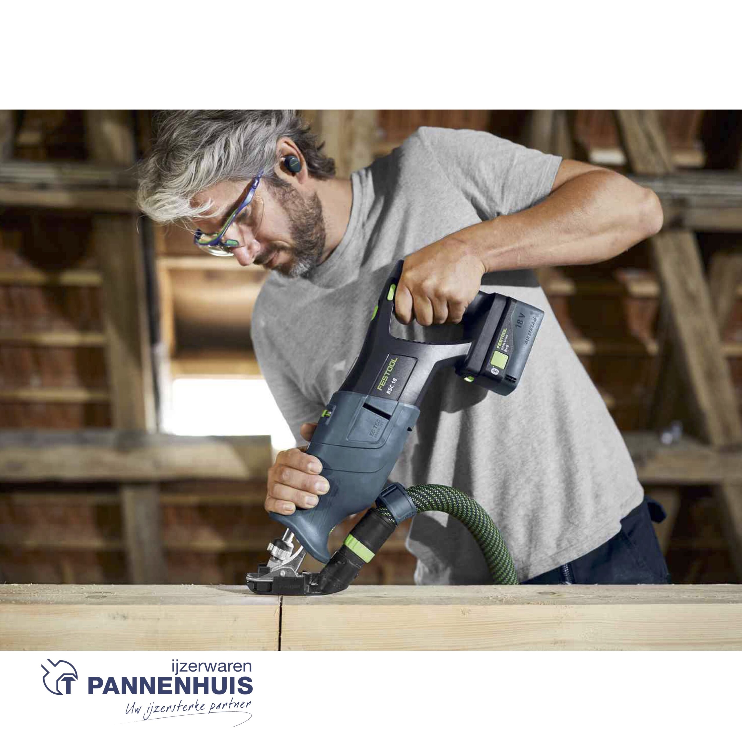 Festool Stofzuigvoorziening RSC-AV voor RSC 18 - Afbeelding 2