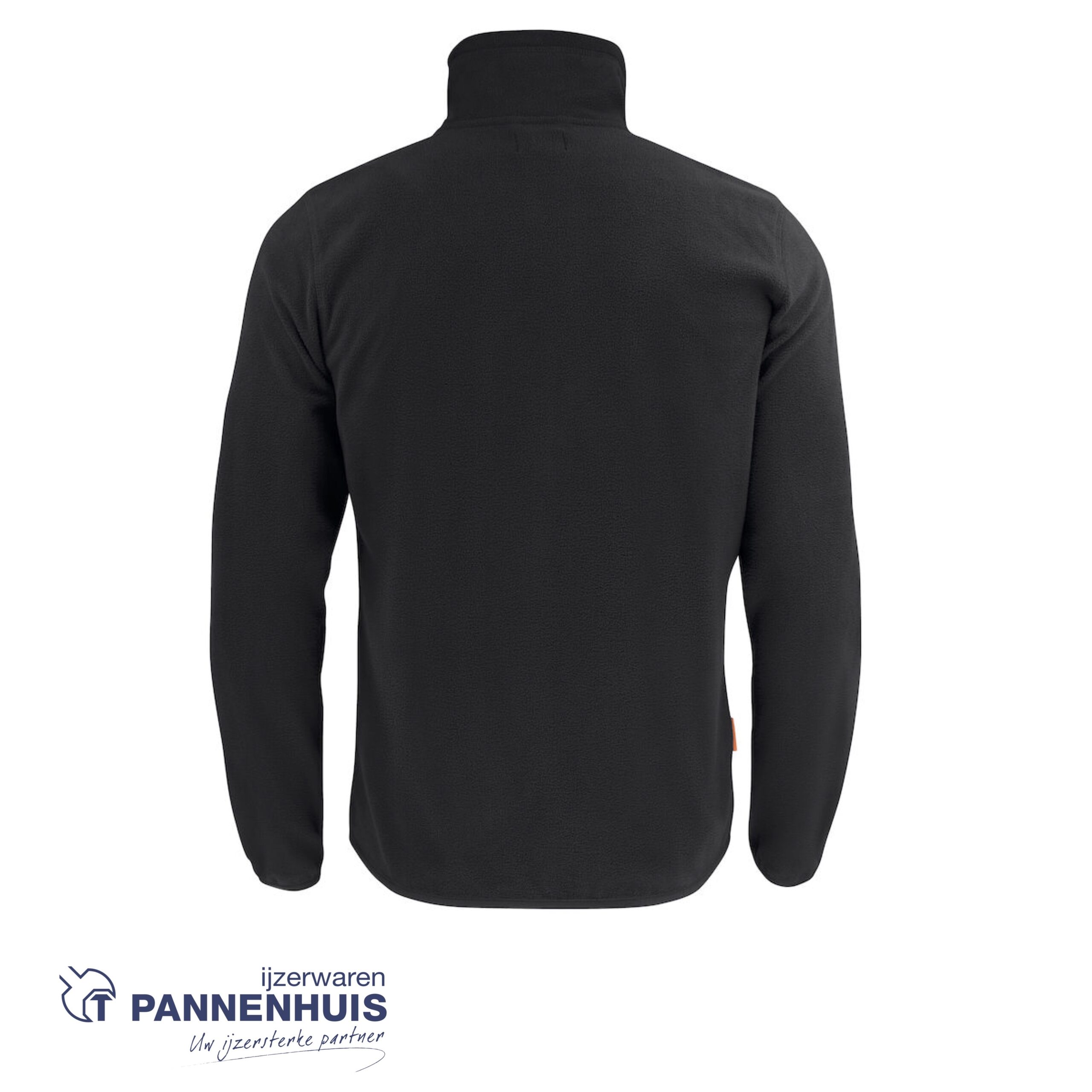 Jobman 5901 Microfleece Jacket zwart XXL - Afbeelding 2