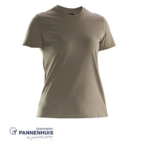 Jobman 5265 Dames T-SHIRT khaki XL