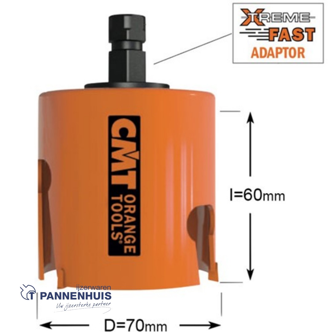 CMT Gatzaag multi-construct D= 70mm - Afbeelding 3