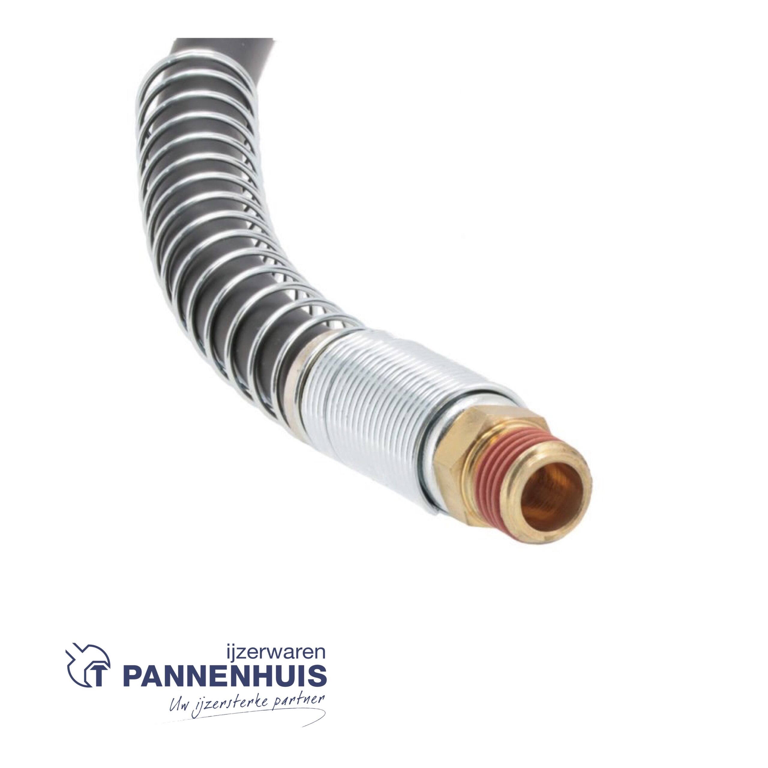 Airpress Luchtslang 20 bar 1/4" 10 m 14 x 8 mm incl nippels - Afbeelding 3