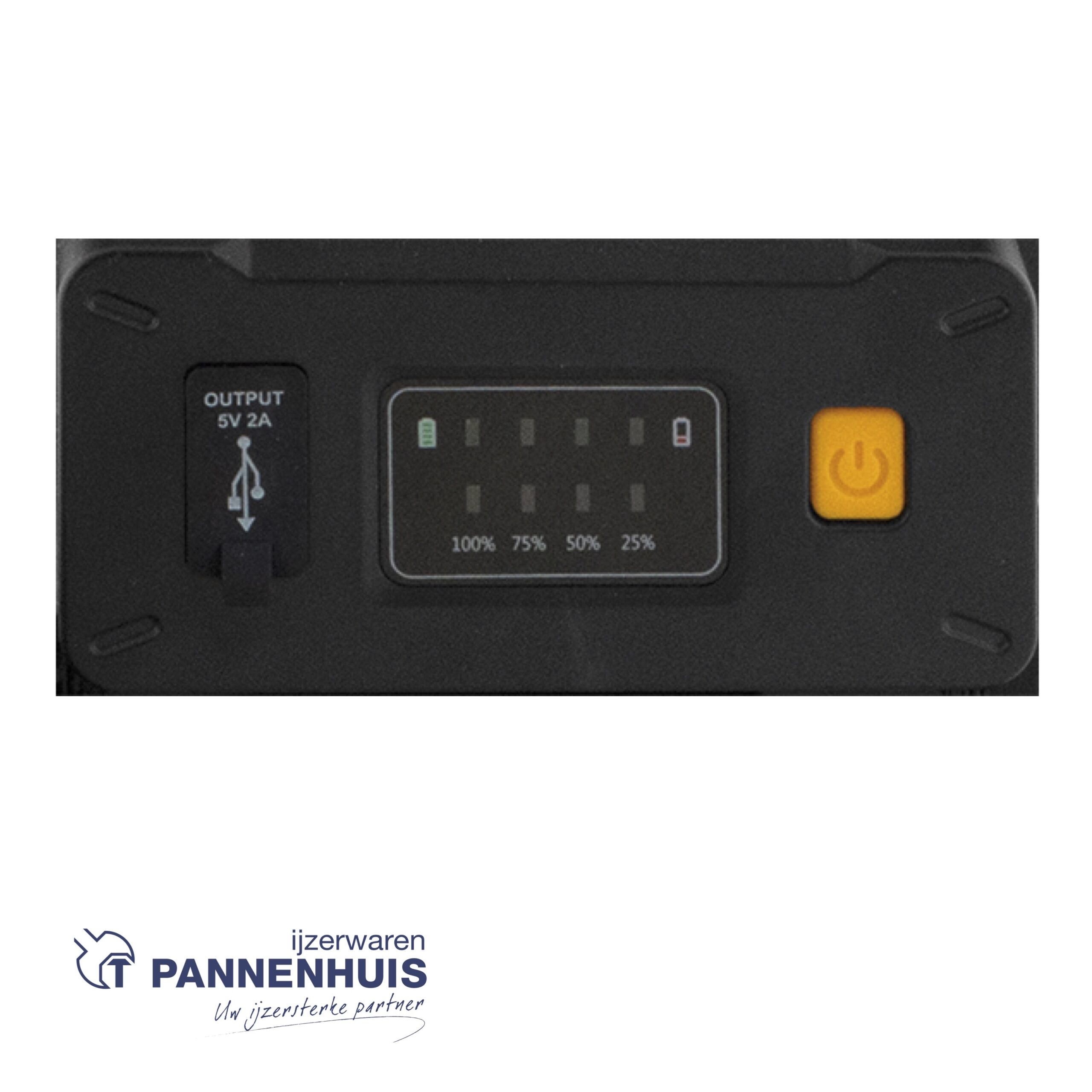 Lumx MULTI-BATTERY M-65 HYBRID LED straler 65W / IP 54, met 5 adapters - Afbeelding 2