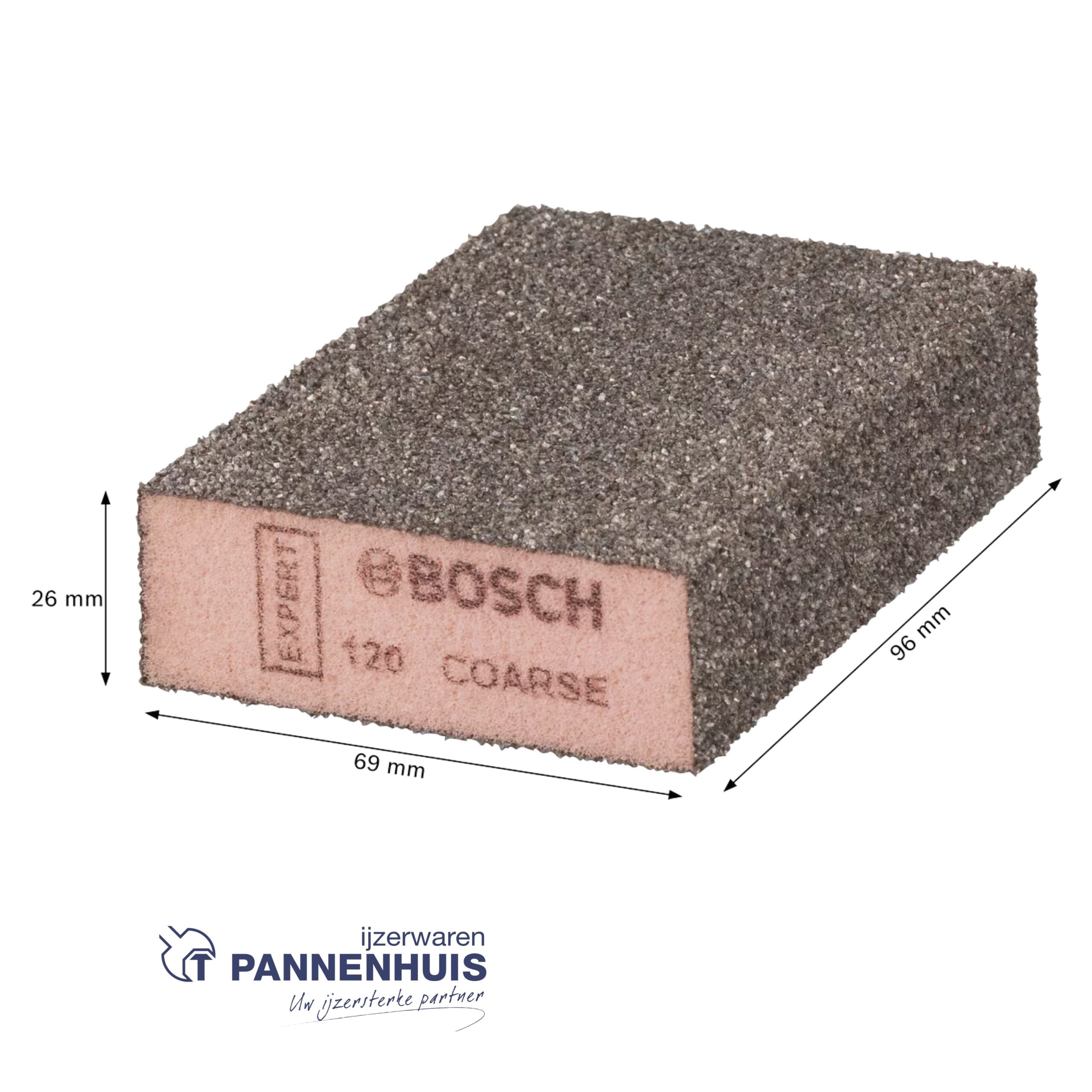 Bosch Schuurspons standard 69x96x27 mm Grof S470 - Afbeelding 2