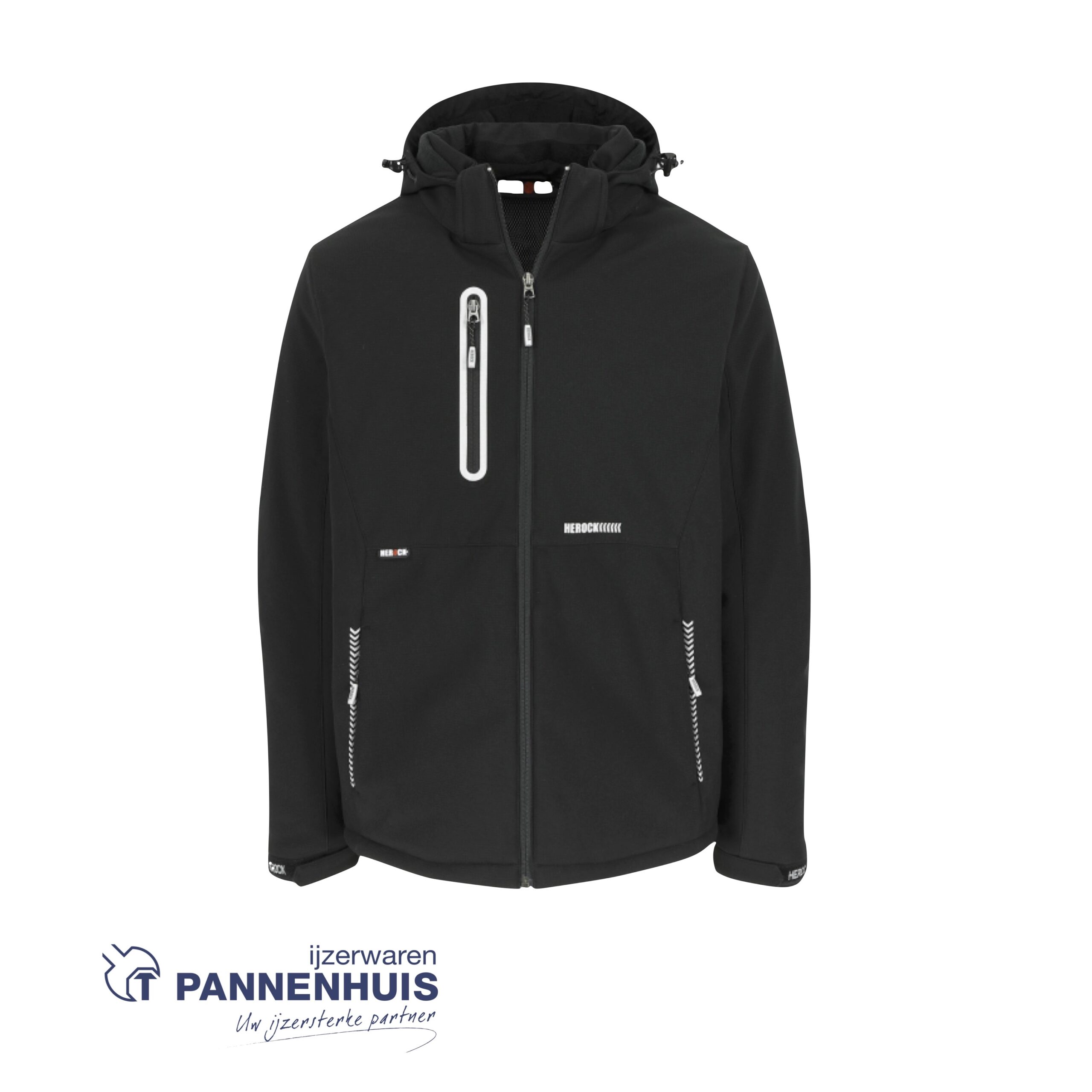 Herock Taris softshell vest zwart S