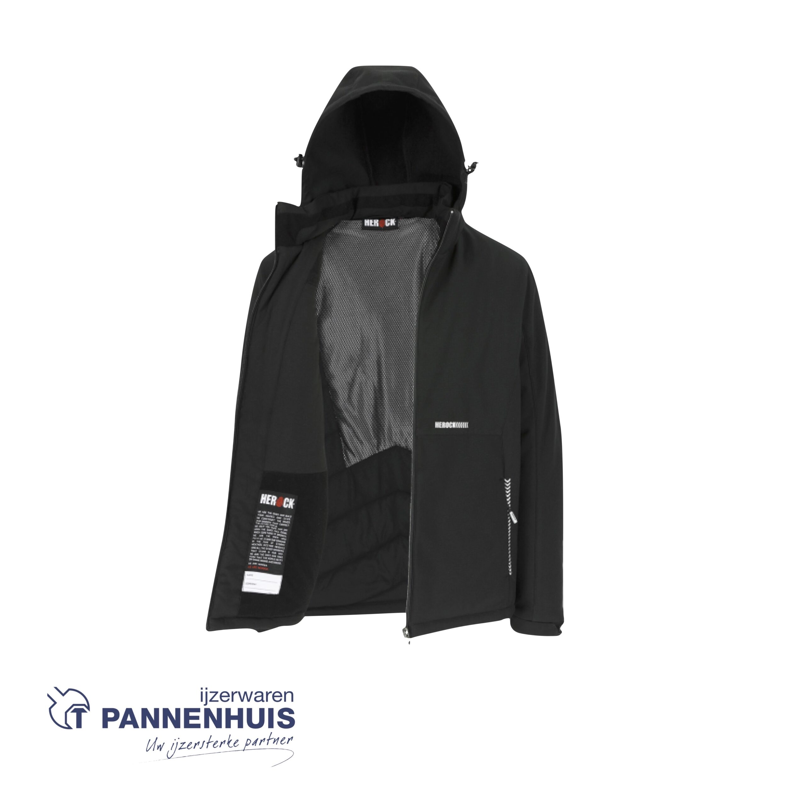 Herock Taris softshell vest zwart S - Afbeelding 4