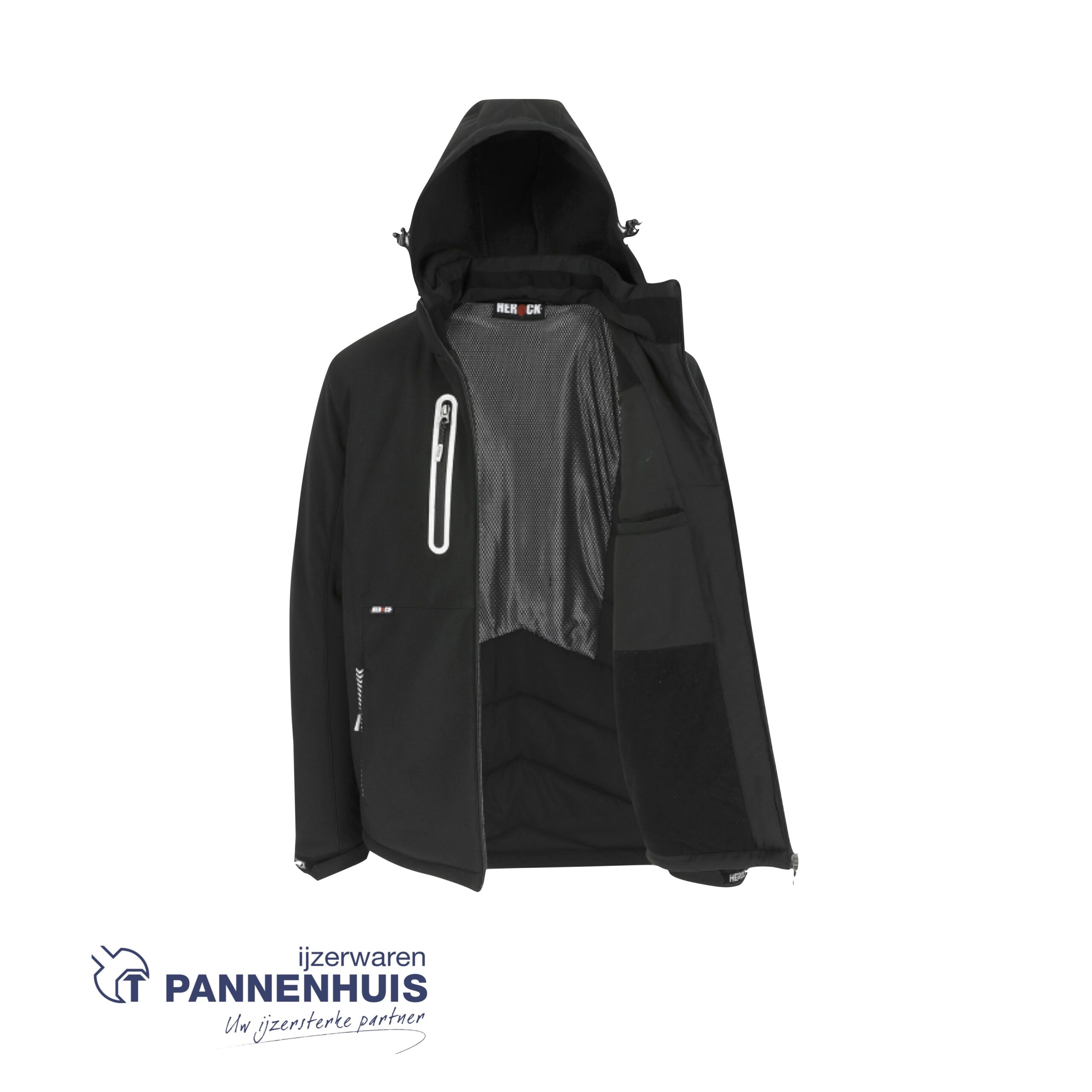 Herock Taris softshell vest zwart S - Afbeelding 5