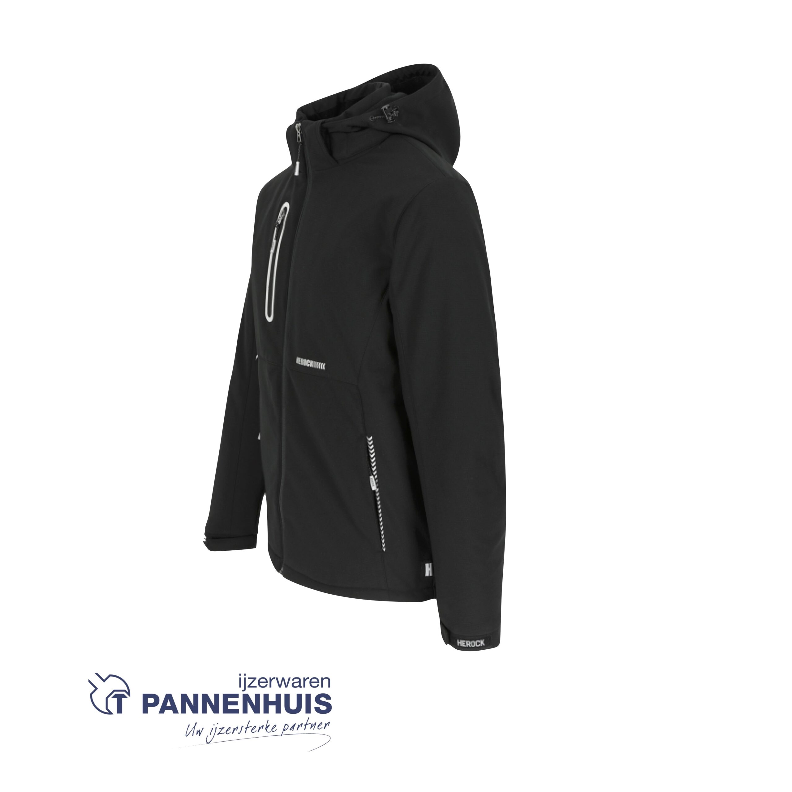 Herock Taris softshell vest zwart XXL - Afbeelding 3