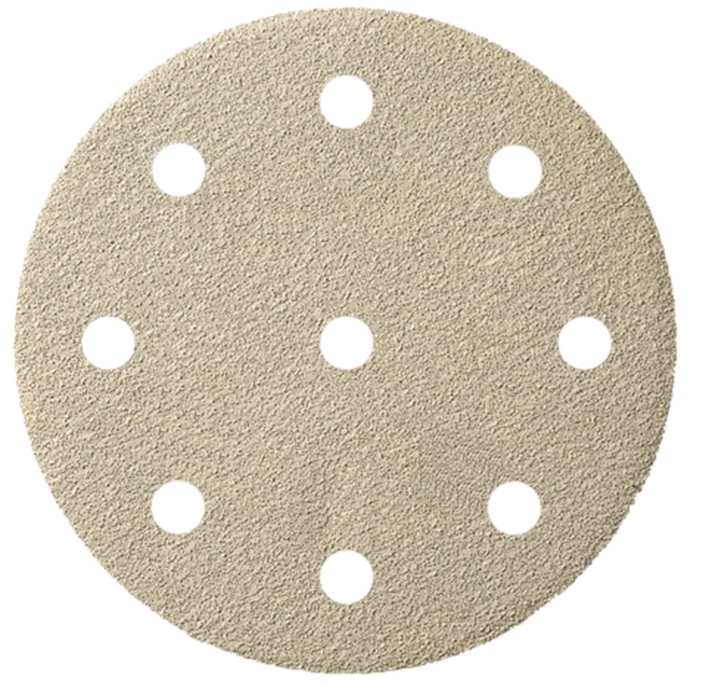 Ivana klittenband rond ø125mm 9-gats korrel 60 (10 st)