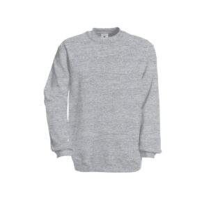 Set in sweat sweater Heather Grey
