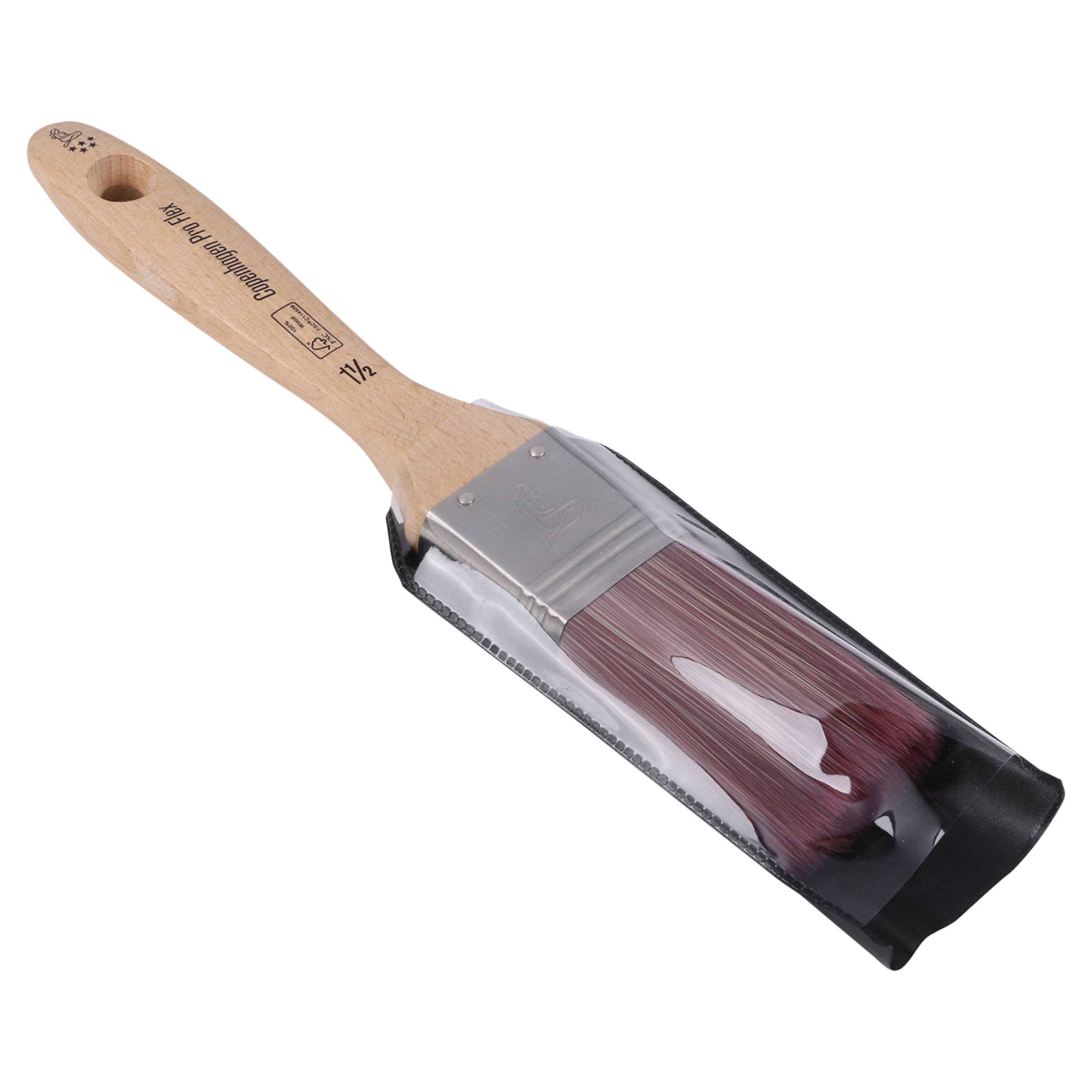 Copenhagen Pro Flex platte kwast - synthetisch haar - 1½ - Afbeelding 2