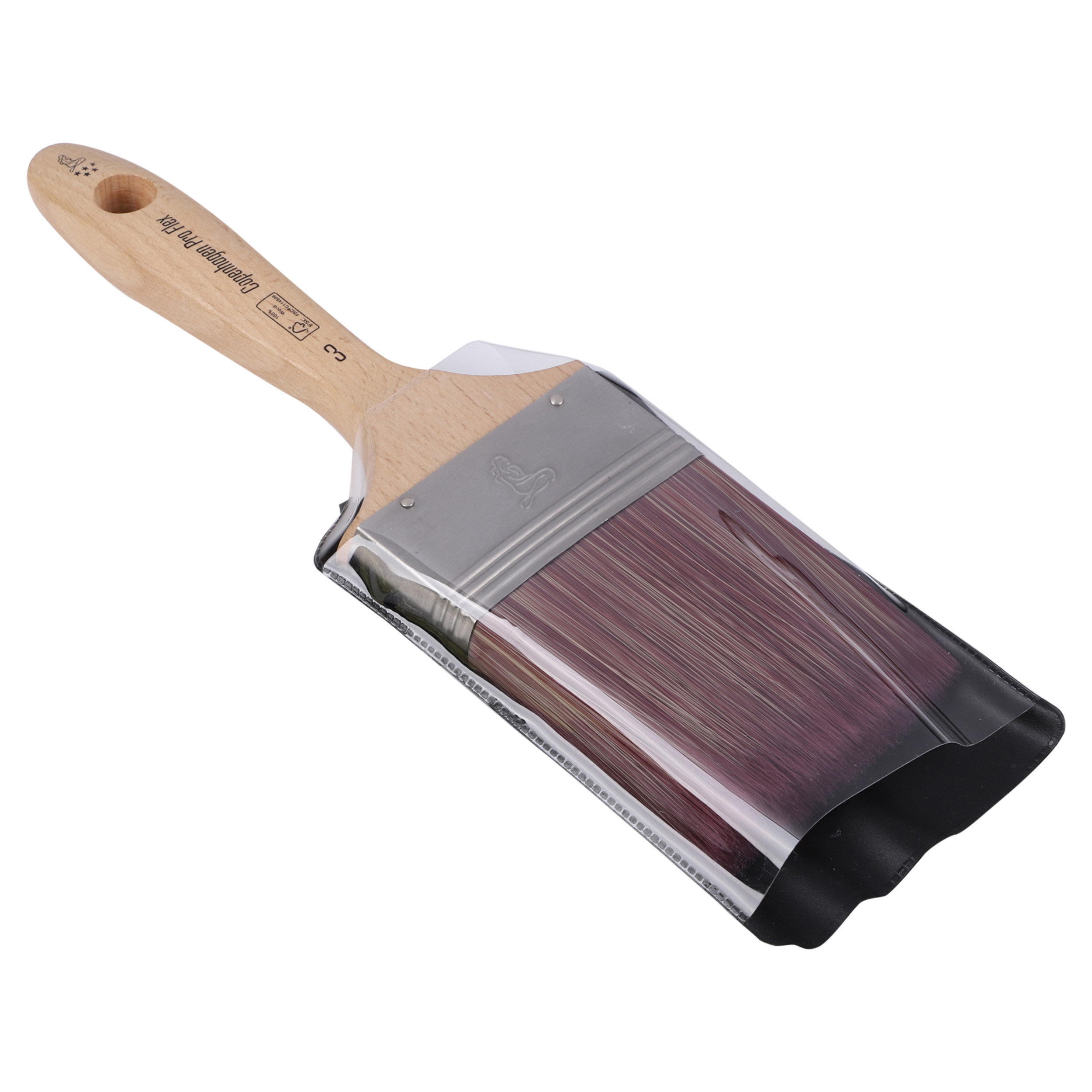 Copenhagen Pro Flex platte kwast - synthetisch haar - 3 - Afbeelding 2