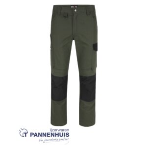 Herock Dero broek Donker Kaki/Zwart