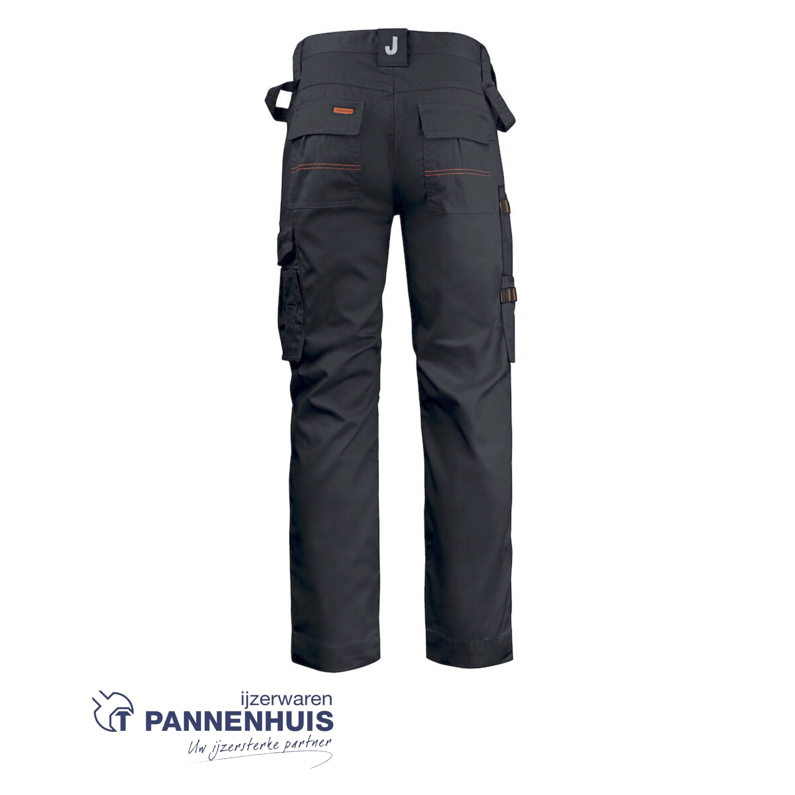 Jobman 2321 Servicebroek zwart/zwart - Afbeelding 2