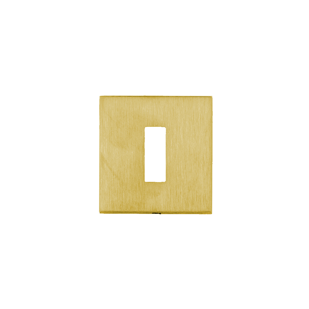 Sleutelplaatje BB SQUARE 48MM MAT KOPER