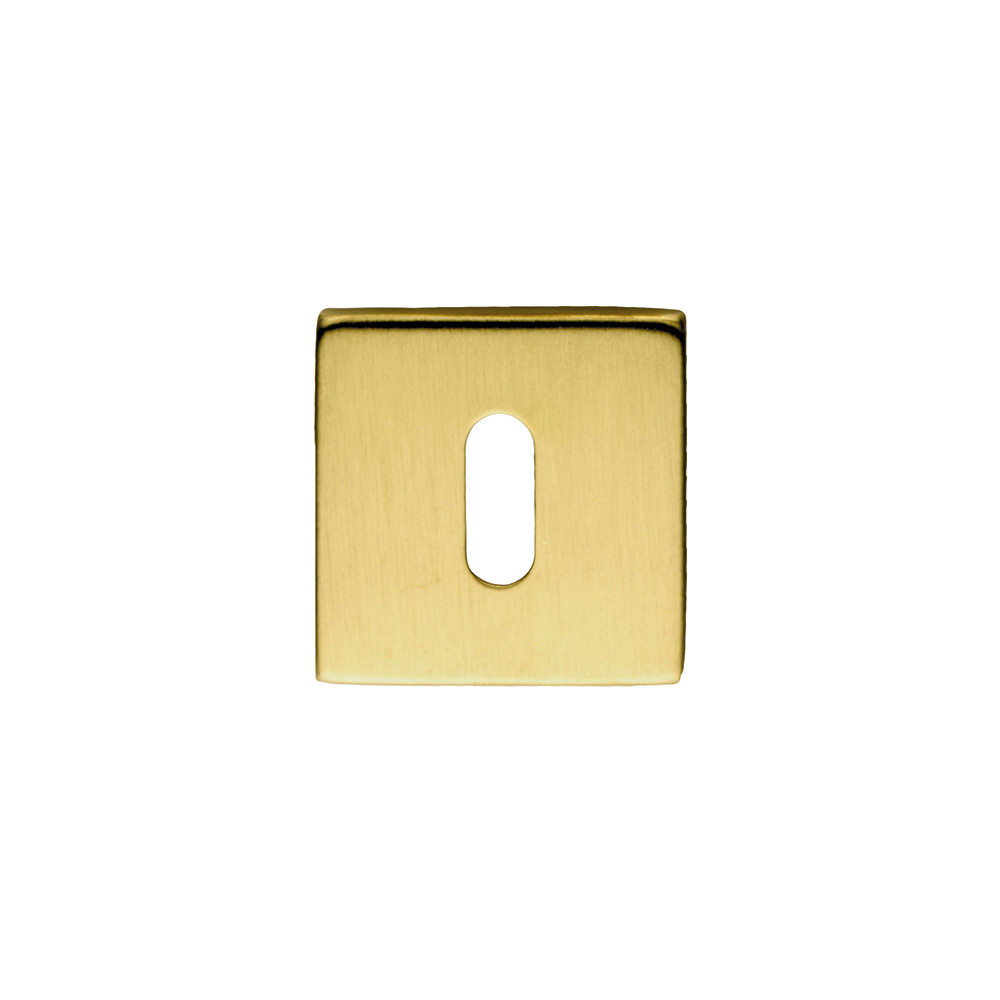 Sleutelplaatje BB SQUARE SHAPE MAT KOPER