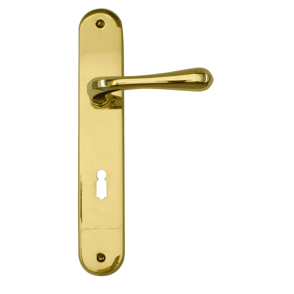 Deurkruk Pro GRETA Koper plaat + Key 72MM