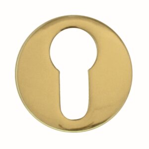 Sleutelplaatje Cilinder rond klikrozas 45MM KOPER