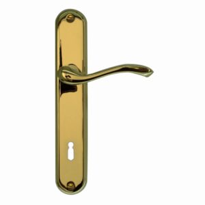Deurkruk Pro ERICA TITANIUM PLAAT+KEY  90MM