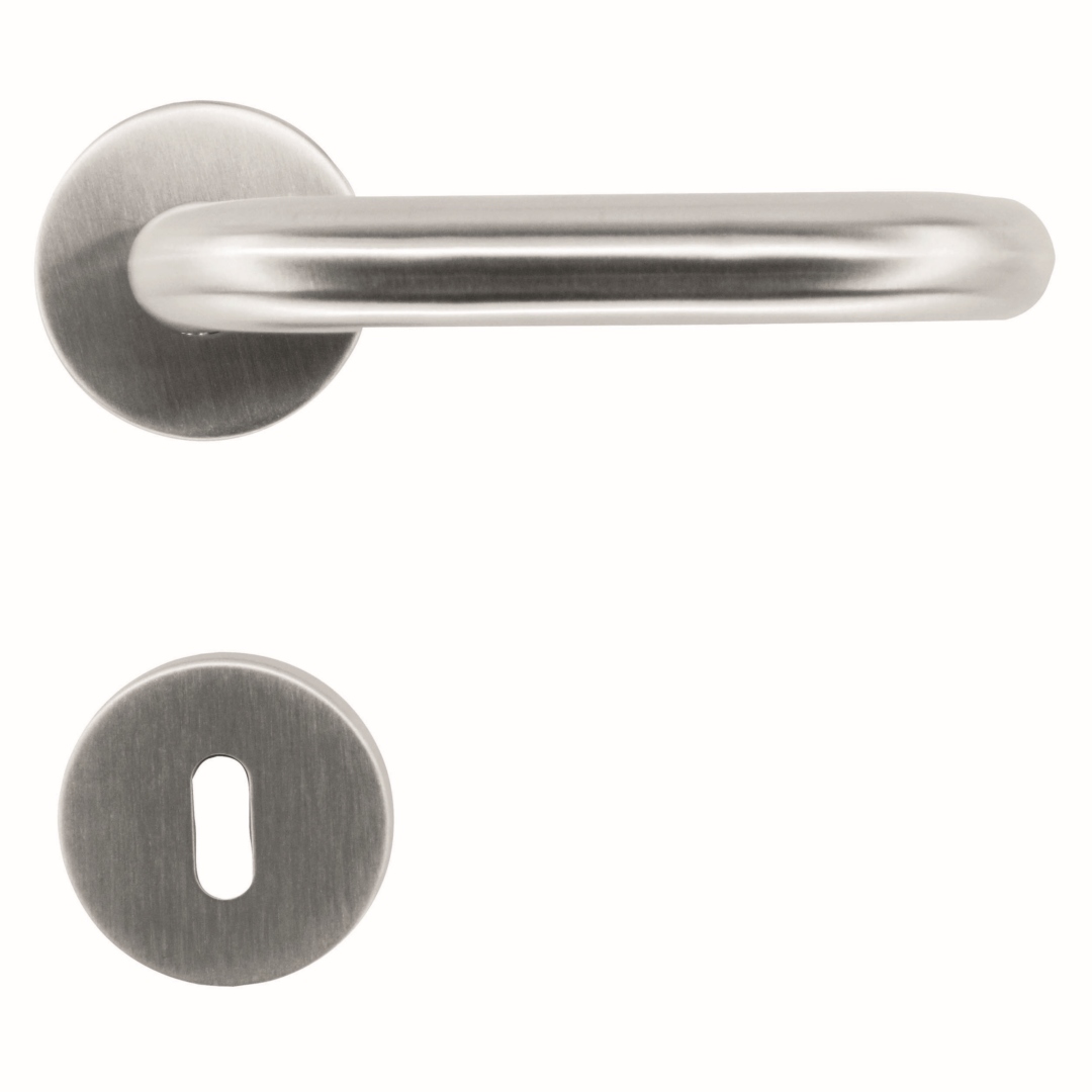 Deurkruk Pro U SHAPE 19MM INOX PLUS R+E