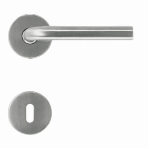 Deurkruk Pro ZERO L SHAPE 16MM INOX R+E