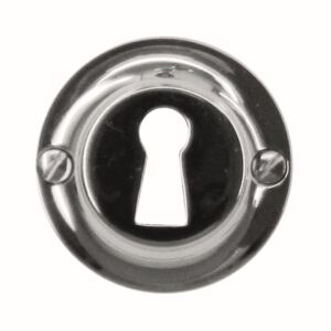 Sleutelplaatje BB Rond Retro 43MM Classic NIKKEL