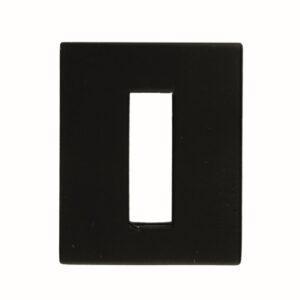 Sleutelplaatje BB SQUARE 35X45MM ZWART