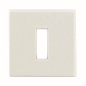 Sleutelplaatje BB SQUARE 48MM WIT