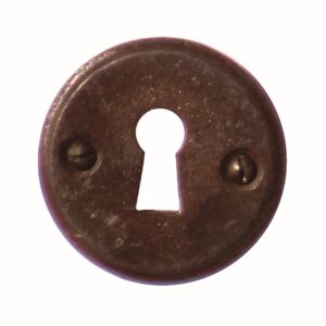 Sleutelplaatje BB Rond TARASCON ROEST