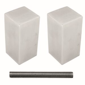 Vaste top CARRE INOX PLUS PAAR DEURDIKTE>3CM