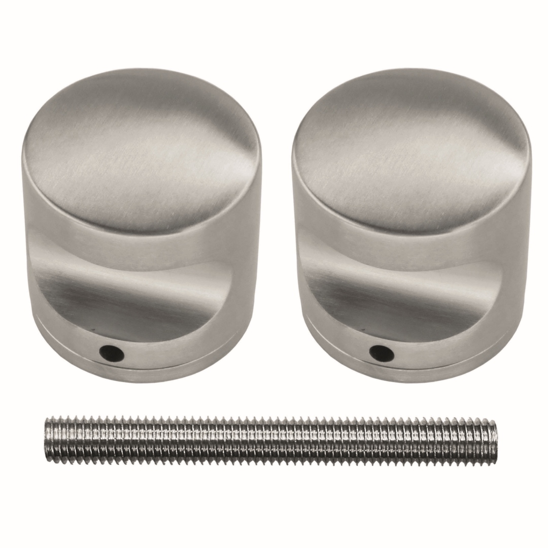 Vaste top H 50 MASSIEF INOX PLUS PAAR DEURDIKTE>3CM