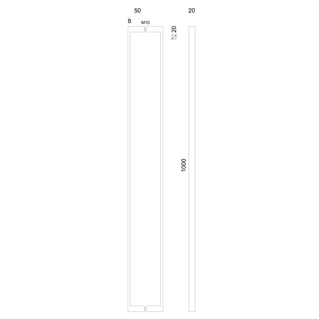 Trekker COSMIC 20/1000 INOX PLUS PAAR VOOR GLAS - Afbeelding 2