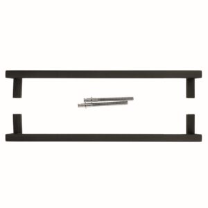 Trekker SQUARE D 20/500 ZWART STRUCTUUR UV PAAR DEURDIKTE>3CM