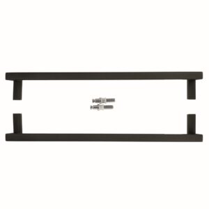 Trekker SQUARE D 20/500 ZWART STRUCTUUR UV PAAR VOOR GLAS