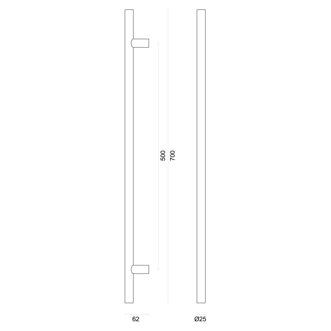 Trekker T 25/500/700 ZWART STRUCTUUR UV - Afbeelding 2