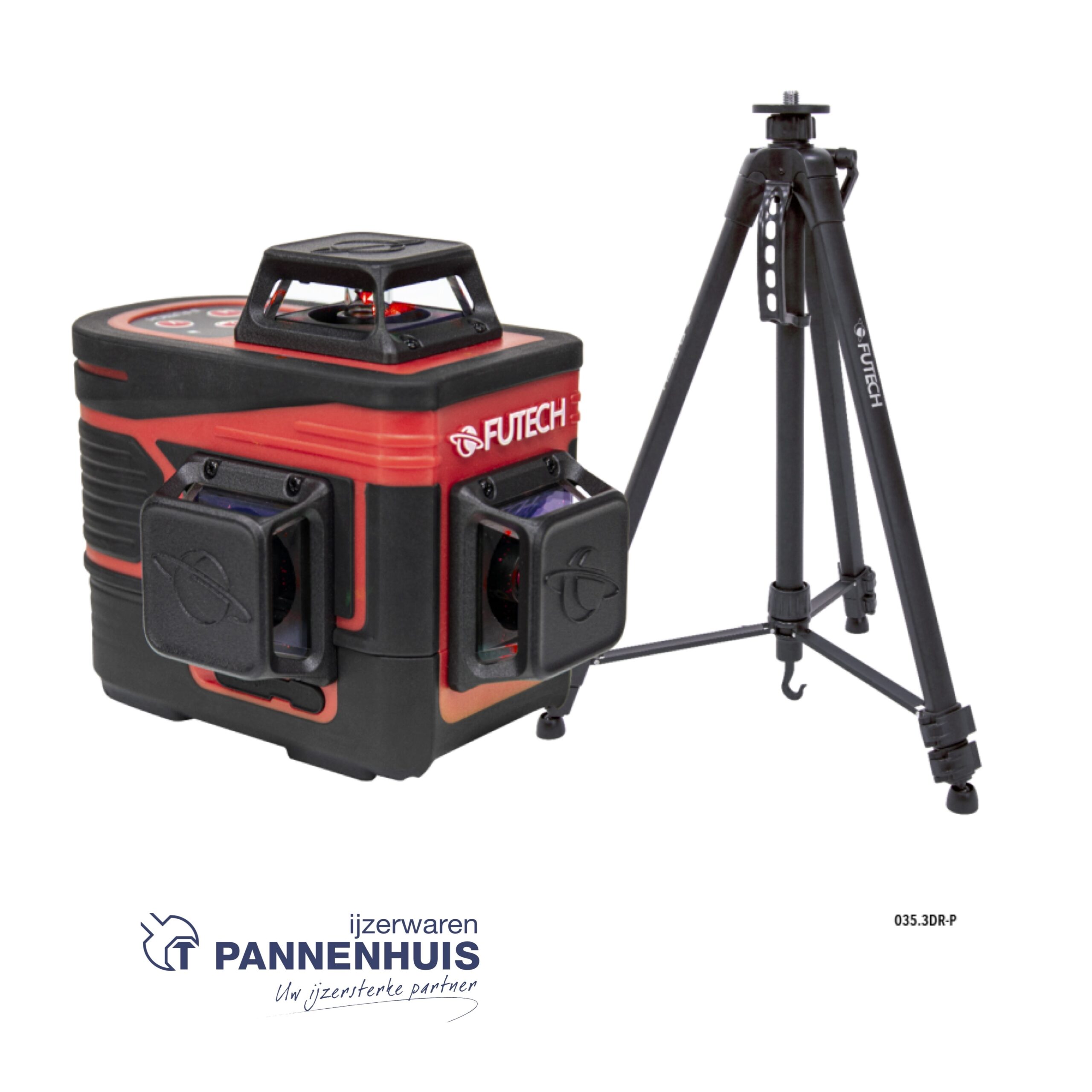 Futech MC3D Compact Rood + Statief PROMO (Bevat 035.3DR + 092.180)