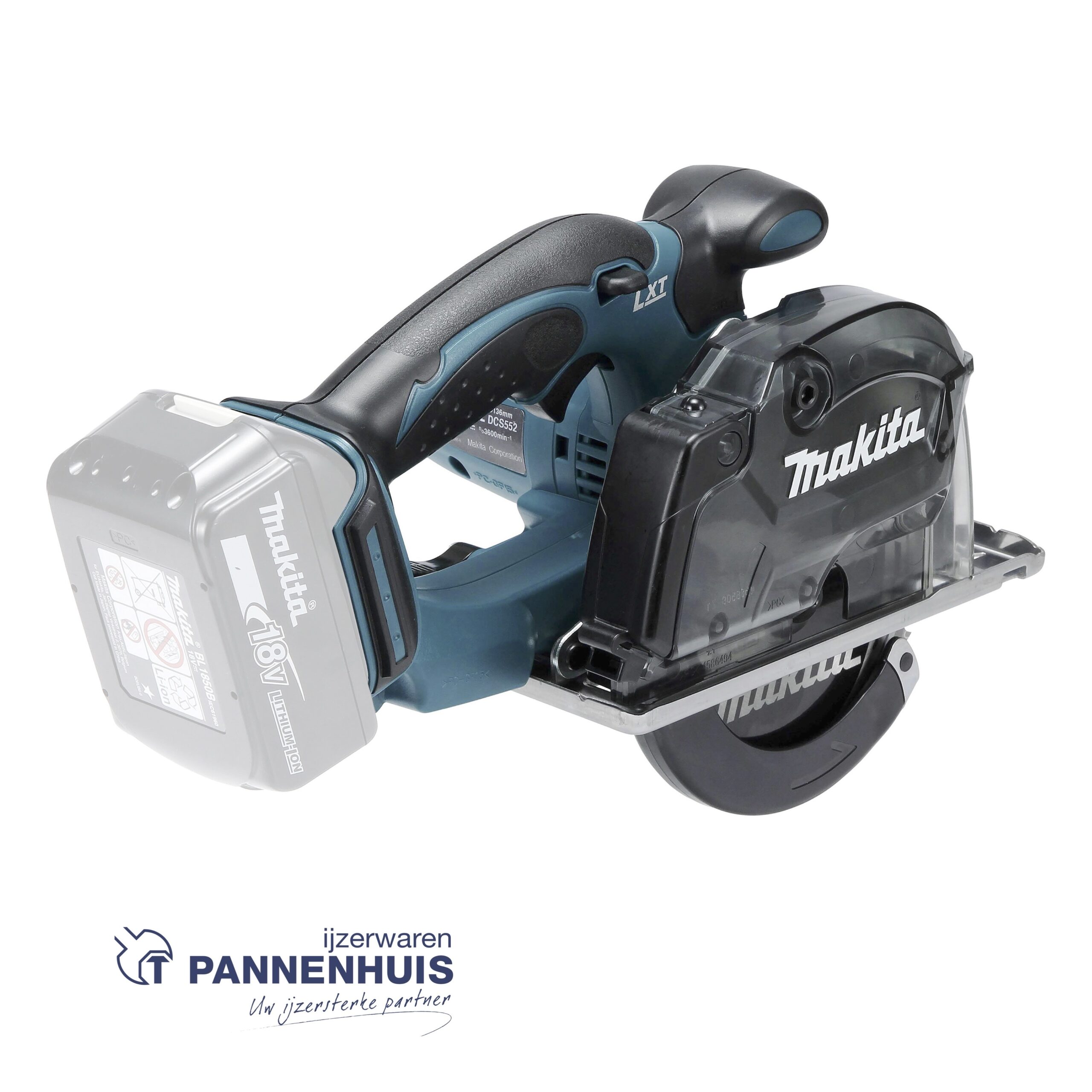 Makita DCS552Z Metaal cirkelzaag 136 mm LXT® body in doos - Afbeelding 2